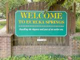 Eureka Springs welcome sign