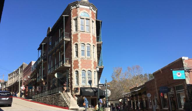 Flatiron Building in Eureka Springs