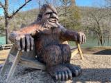 Stephen Feilbach's Bigfoot sculpture