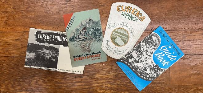 Early promotional materials about Eureka Springs