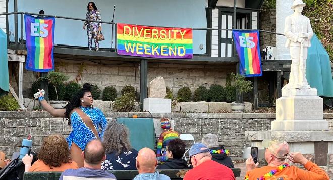 Fall 2023 Diversity Weekend drag performance